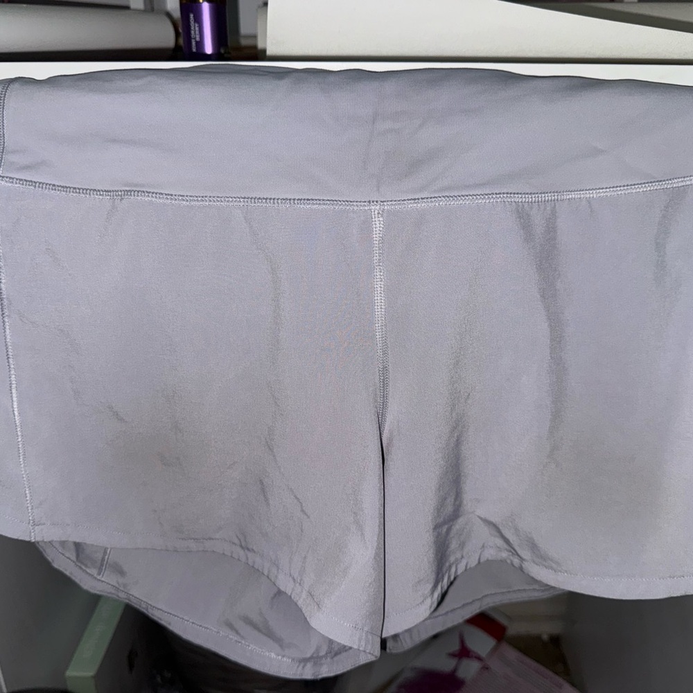 lululemon athletica Light Gray Athletic Shorts